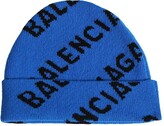 Thumbnail for your product : Balenciaga Logo Wool Blend Beanie