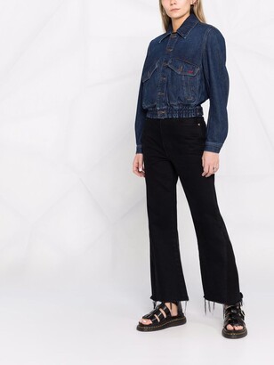 Diesel De-Tracy denim bomber jacket - ShopStyle