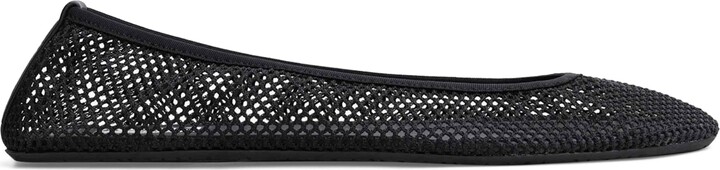 Alaia Mesh Slip-On Ballet Flats