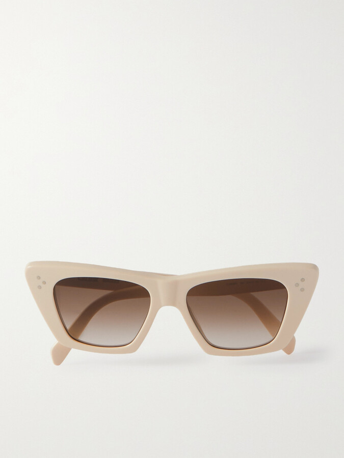 Celine Women's White Sunglasses with Cash Back | ShopStyle