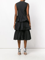 Thumbnail for your product : RED Valentino frill-layered midi dress