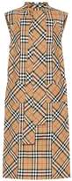 Thumbnail for your product : Burberry Vintage Check cotton dress