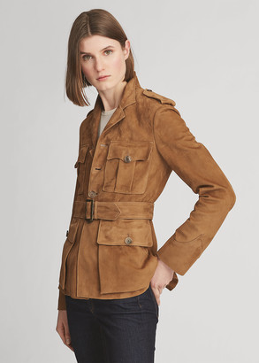 womens ralph lauren leather jacket