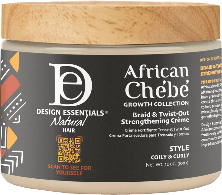 Design Essentials Braid & Twist-Out Strengthening Crème 12oz.