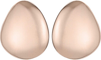 Monica Vinader Women's Gold Nura Small Pebble 18ct Rose-Gold Vermeil Earrings