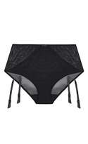 Thumbnail for your product : City Chic Citychic Venus Suspender Brief - black