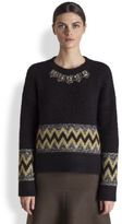 Thumbnail for your product : Marni Embroidered Crewneck Sweater