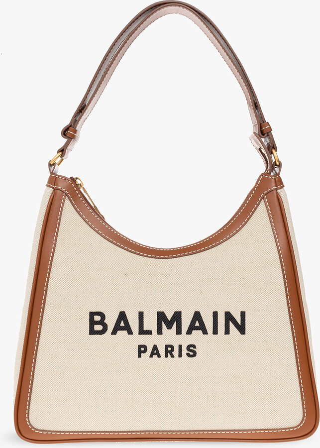 Balmain ‘BArmy’ Shoulder Bag Cream ShopStyle
