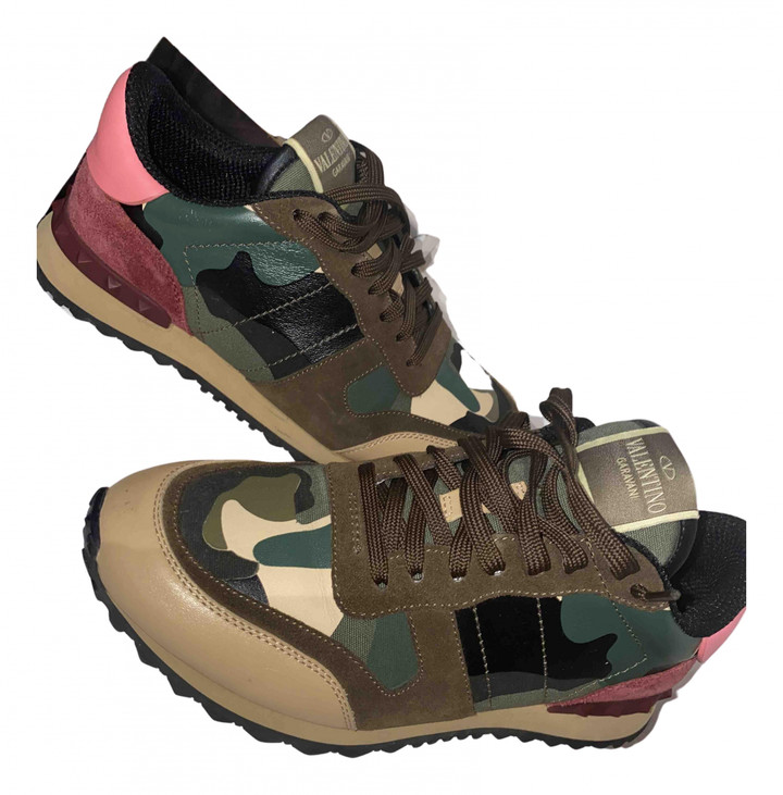 valentino rockrunner khaki