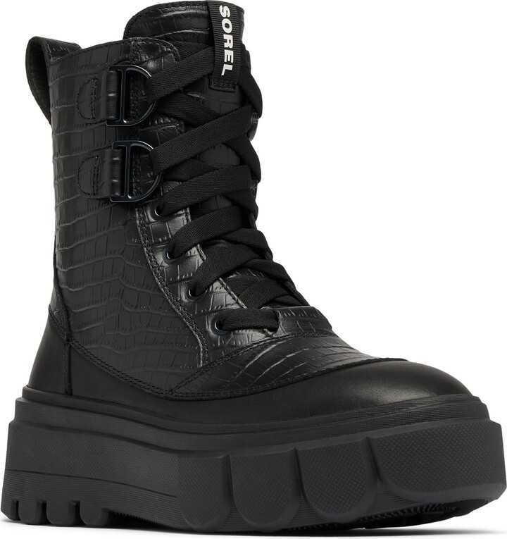 Sorel Caribou X Waterproof Leather Lace-Up Boot