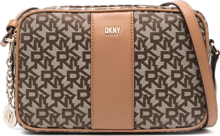 DKNY Green Leather Mini Bryant Flap Crossbody Bag - ShopStyle
