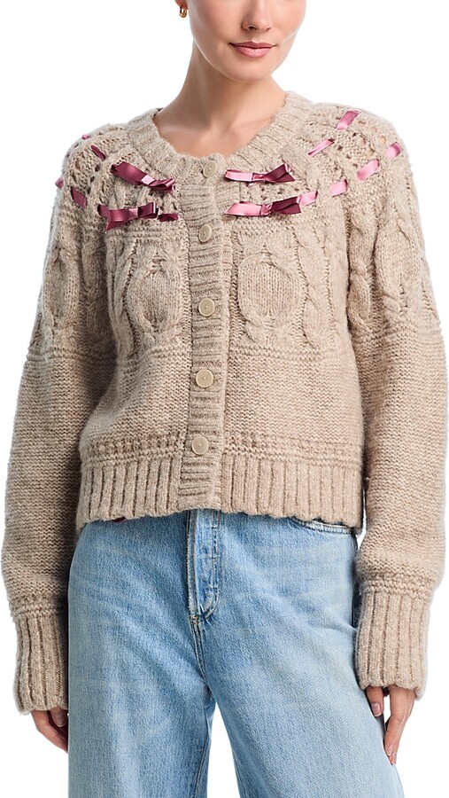 LoveShackFancy Clementian Cardigan