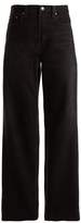 Thumbnail for your product : Balenciaga Low Rise Wide Leg Jeans - Womens - Black