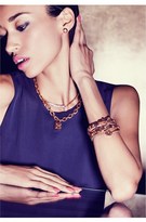 Thumbnail for your product : MICHAEL Michael Kors Michael Kors 'Motif Brilliance' Padlock Pendant Necklace