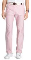 Thumbnail for your product : Izod Men's Newport Belted Flat Front Solid Oxford Pant