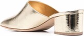 Thumbnail for your product : Laurence Dacade Daria 50mm metallic mules
