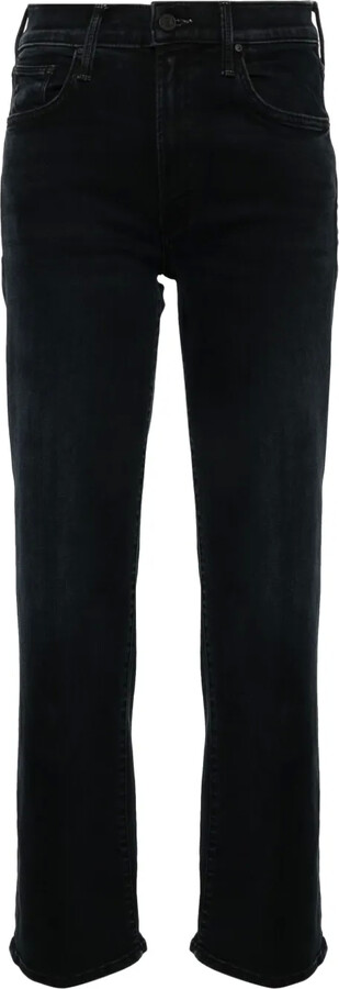 Mother The Mid Rise Zip Rambler Ankle jeans