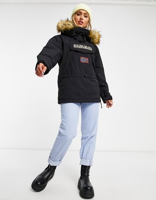 Napapijri Skidoo 3 jacket in black - ShopStyle