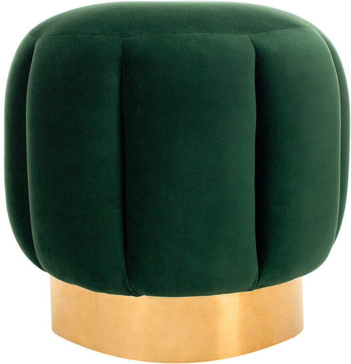 Safavieh Couture Maxine Channel Tufted Otttoman