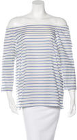 Thumbnail for your product : Theory Striped Long Sleeve Top w/ Tags
