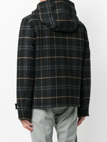 Thumbnail for your product : Dondup checked hooded jacket