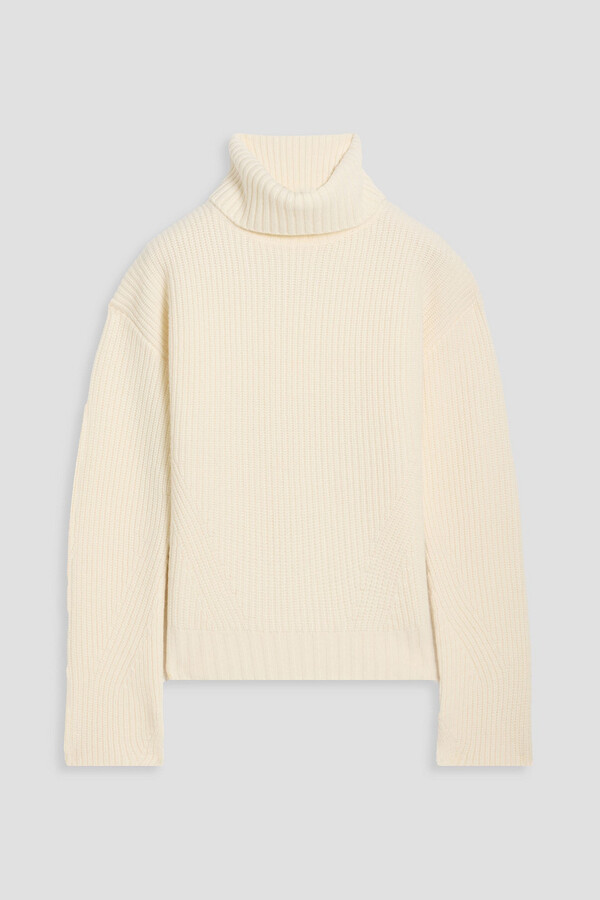 Veronica Beard Matilda ribbed wool and cashmere-blend turtleneck sweater
