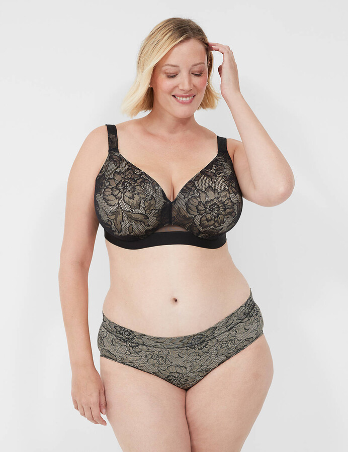 Cacique Comfort Bliss Lightly Lined Balconette Bra