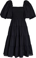 Thumbnail for your product : Aje Cherished Puff Sleeve Midi Dress
