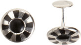 Thumbnail for your product : Barneys New York Black Onyx Pinwheel Cufflink Set