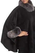 Thumbnail for your product : Blue Duck Plus Size Women's Genuine Fox Fur Trim Cape