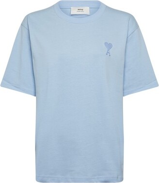AMI｜SHORT-SLEEVED ROUND NECK T-SHIRTS (UTS021 PA0015 26 Ami Paris Short sleeve t-shirts for Men | Online Sale up to