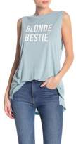 Thumbnail for your product : Show Me Your Mumu Bestie Graphic Tunic Tank
