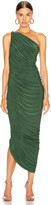 Thumbnail for your product : Norma Kamali Diana Gown in Forest Green | FWRD