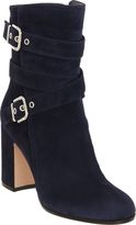 Thumbnail for your product : Gianvito Rossi Buckle Strap Mid-Calf Boots-Blue