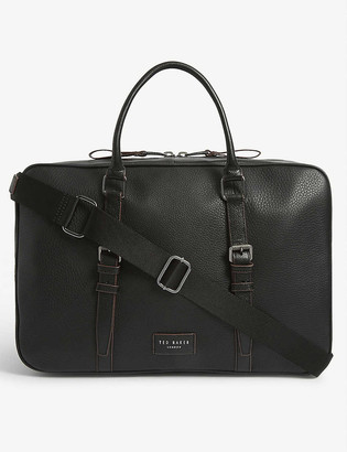 Ted Baker Waine grained leather holdall
