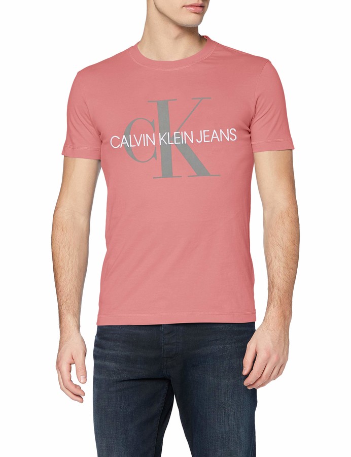 calvin klein jeans t shirt pink