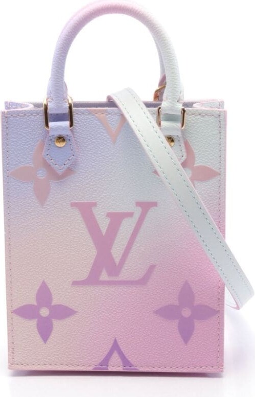 Louis Vuitton Monogram 2way Bag Petite Sac Plastic Women's Handbag