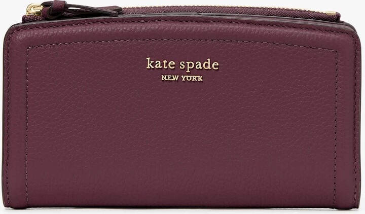 Kate Spade Knott Zip Slim Wallet - ShopStyle