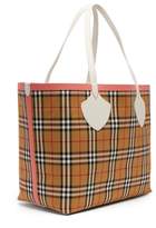 Thumbnail for your product : Burberry The Giant Medium Reversible Cotton Tote Bag - Womens - Brown Multi