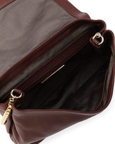 Thumbnail for your product : Elizabeth and James Lambskin Crossbody Bag, Merlot