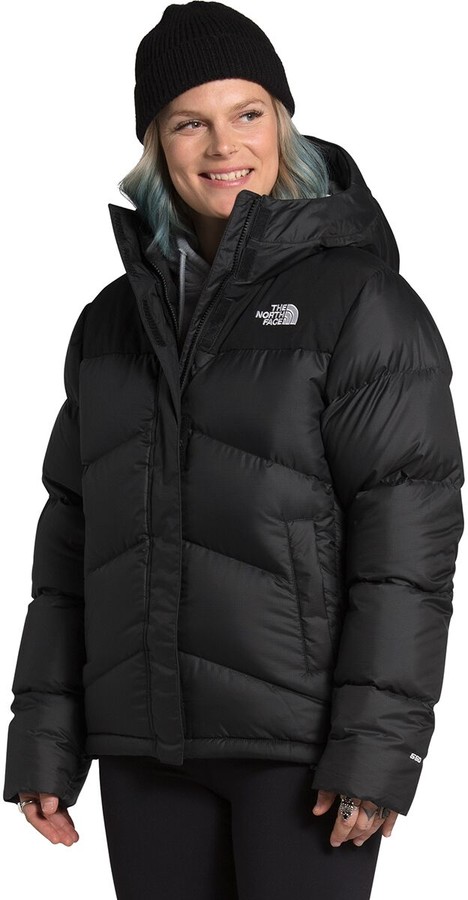 north face black puffer womens