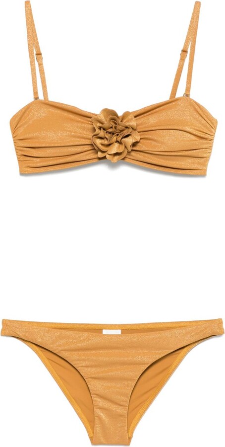 Zimmermann Lucky Flower Bikini Top