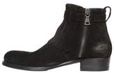 Thumbnail for your product : John Varvatos 30mm Fringed Suede Ankle Boots