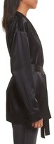 Thumbnail for your product : Robert Rodriguez Women's Silk Satin Robe Jacket