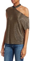 Thumbnail for your product : RtA Axel Metallic Cutout Shoulder Tee