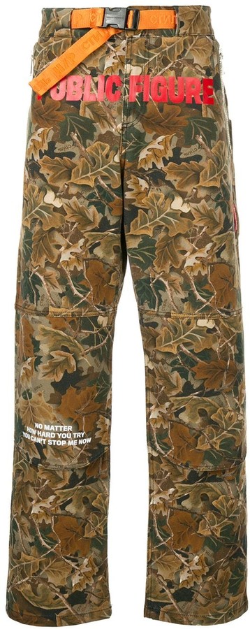 camouflage hiking pants