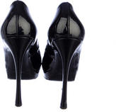 Thumbnail for your product : Yves Saint Laurent 2263 Yves Saint Laurent Patent Platform Pumps