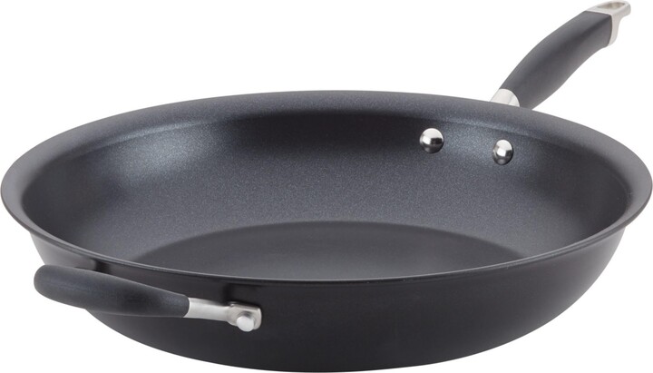 Anolon Hard-Anodized Nonstick 6.25 Mini Skillet Frying Pan, Dark Gray