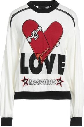 Sweater Love Moschino Pullover Damen Womens Love Moschino