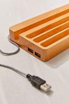 Thumbnail for your product : Kikkerland Design Wood Charging Station